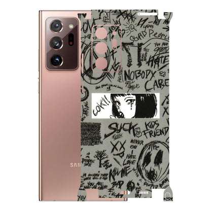 Samsung M/F/Note/Flip and C Phone Skins (All Models) - Never Have Love Anime - 3D Embossed Finish (L-260) Samsung Galaxy Note 20 Ultra