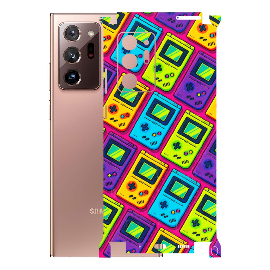 Samsung M/F/Note/Flip and C Phone Skins (All Models) - Gameboy Colourful - 3D Embossed Finish (L-266) Samsung Galaxy Note 20 Ultra
