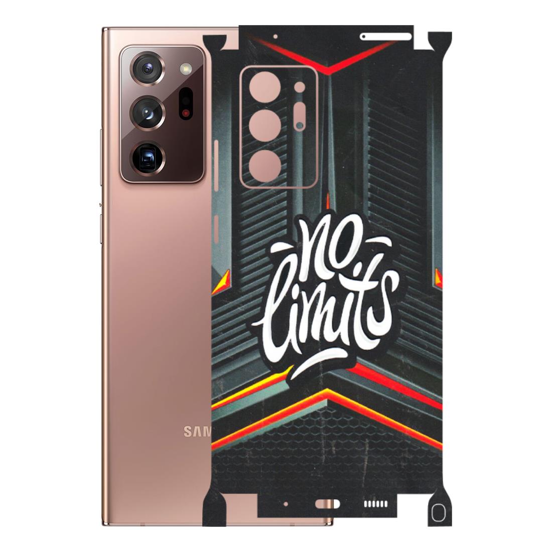 Samsung M/F/Note/Flip and C Phone Skins (All Models) - No Limits - 3D Embossed Finish (L-286) Samsung Galaxy Note 20 Ultra