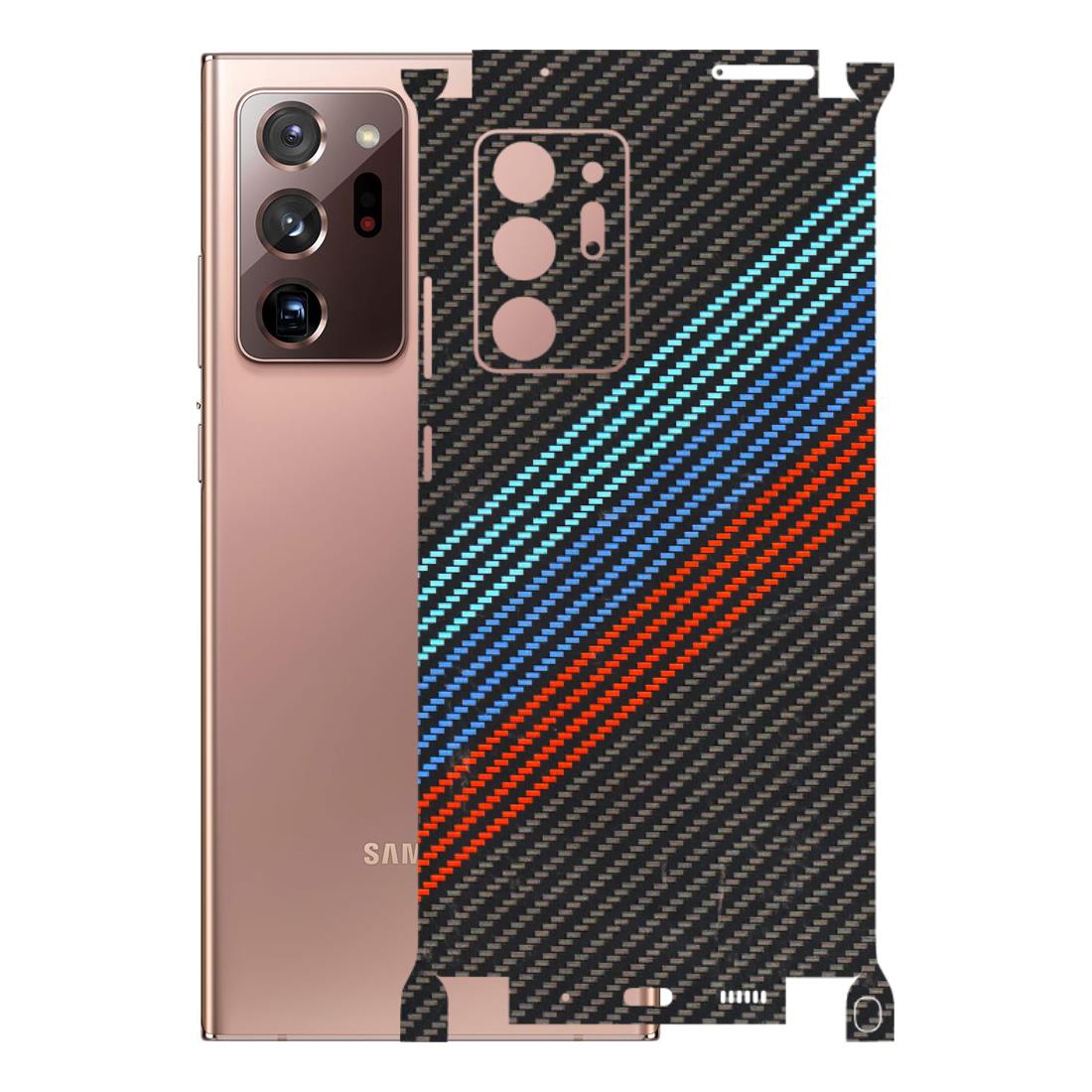Samsung M/F/Note/Flip and C Phone Skins (All Models) - Carbon BM - 3D Embossed Finish (L-302) Samsung Galaxy Note 20 Ultra