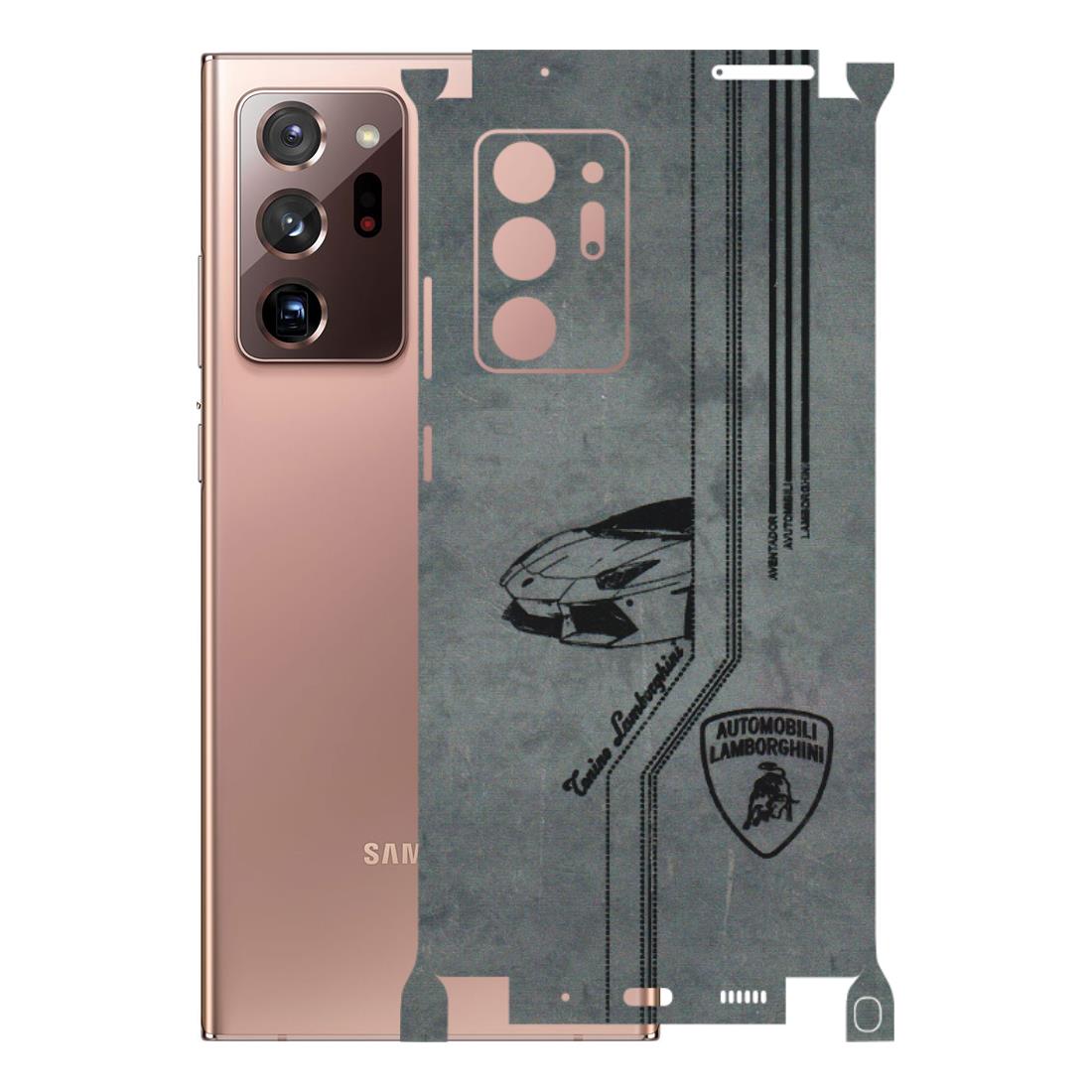 Samsung M/F/Note/Flip and C Phone Skins (All Models) - New Lamborgini Aventador - 3D Embossed Finish (L-321) Samsung Galaxy Note 20 Ultra