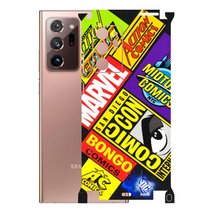 Samsung M/F/Note/Flip and C Phone Skins (All Models) - Bongo Comic Con - 3D Embossed Finish (L-325) Samsung Galaxy Note 20 Ultra