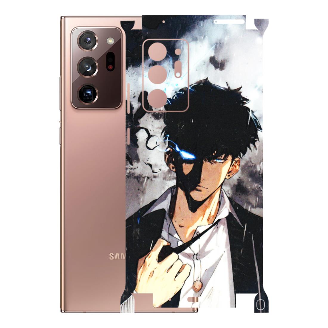 Samsung M/F/Note/Flip and C Phone Skins (All Models) - Sung Jinwoo Manhwa Anime - 3D Embossed Finish (L-328) Samsung Galaxy Note 20 Ultra
