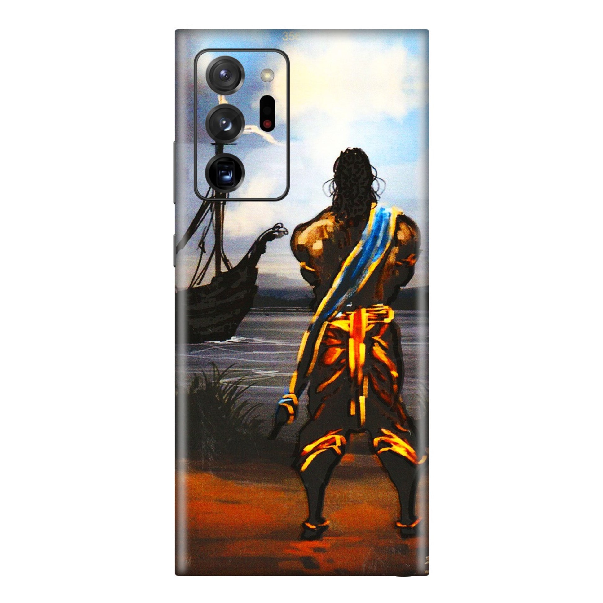 Samsung M/F/Note/Flip and C Phone Skins (All Models) - Heavenly God Figure - 3D Embossed Finish (L-34) Samsung Galaxy Note 20 Ultra