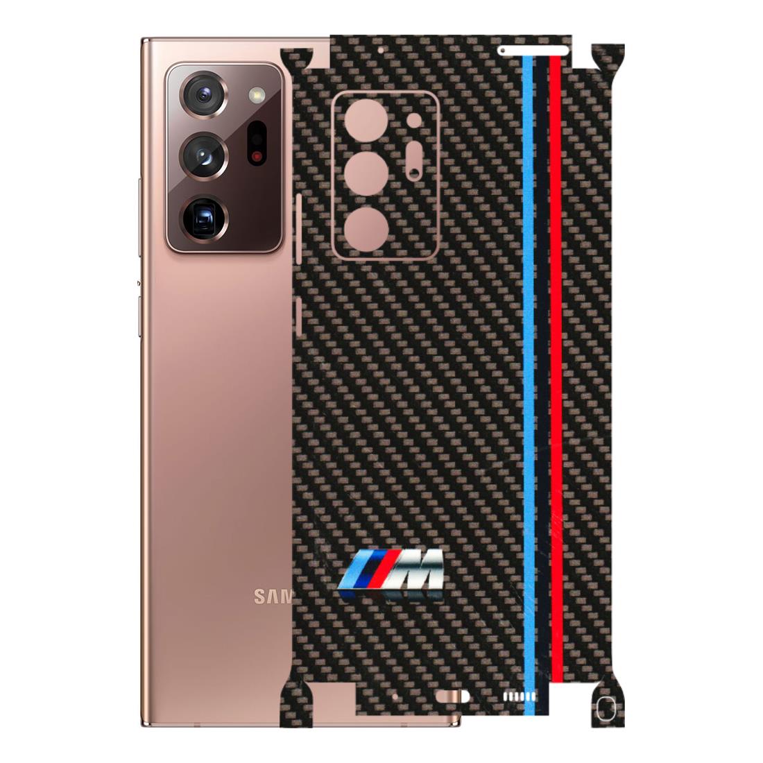 Samsung M/F/Note/Flip and C Phone Skins (All Models) - BM Carbon Fiber Feels - 3D Embossed Finish (L-38) Samsung Galaxy Note 20 Ultra