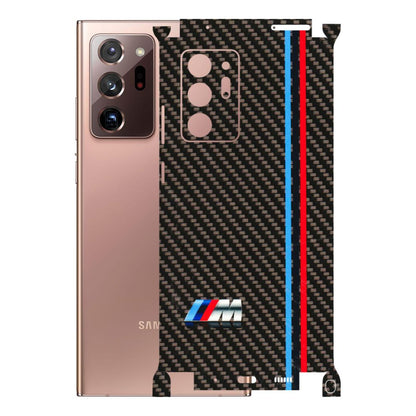 Samsung M/F/Note/Flip and C Phone Skins (All Models) - BM Carbon Fiber Feels - 3D Embossed Finish (L-38) Samsung Galaxy Note 20 Ultra