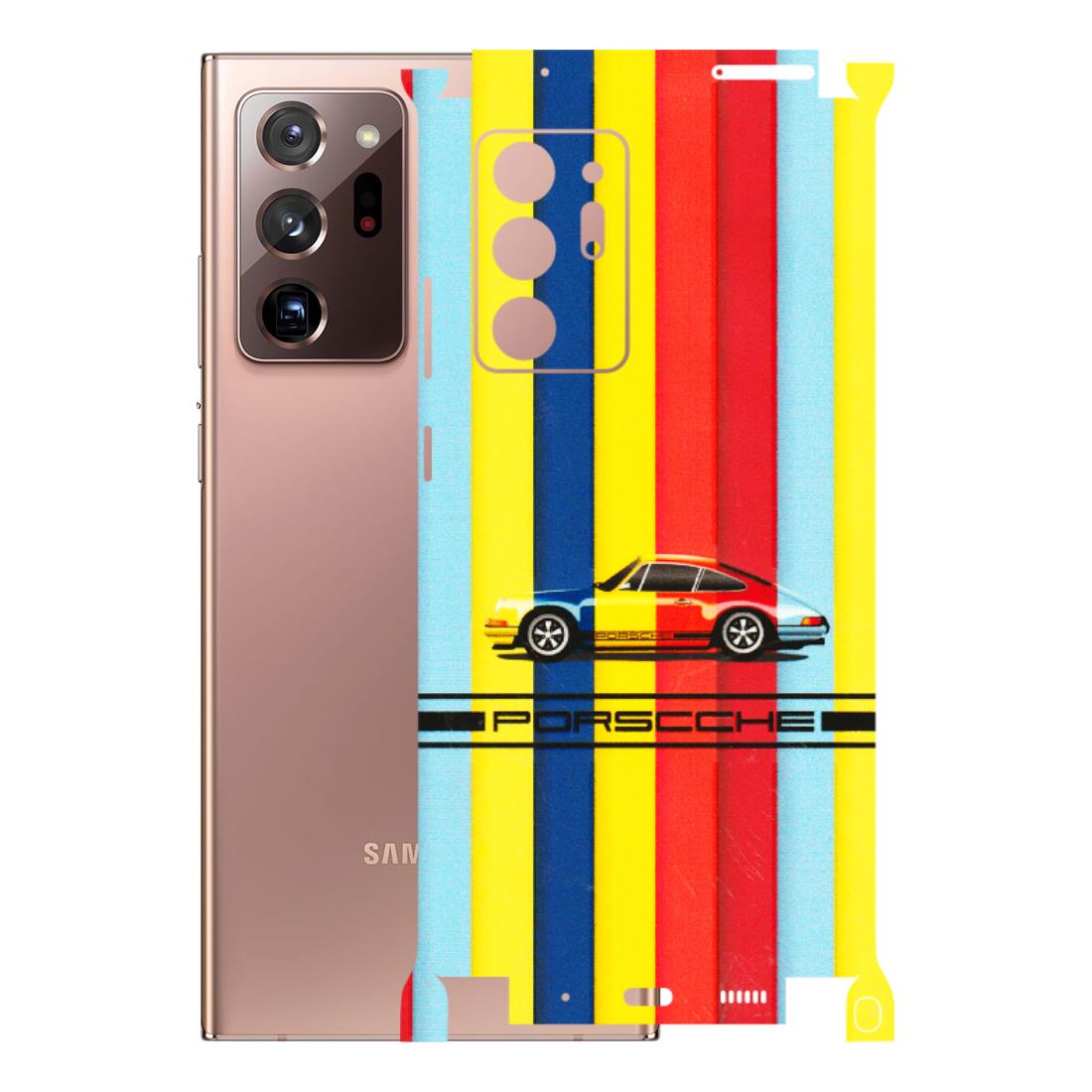 Samsung M/F/Note/Flip and C Phone Skins (All Models) - Multicolour Porche - 3D Embossed Finish (L-39) Samsung Galaxy Note 20 Ultra