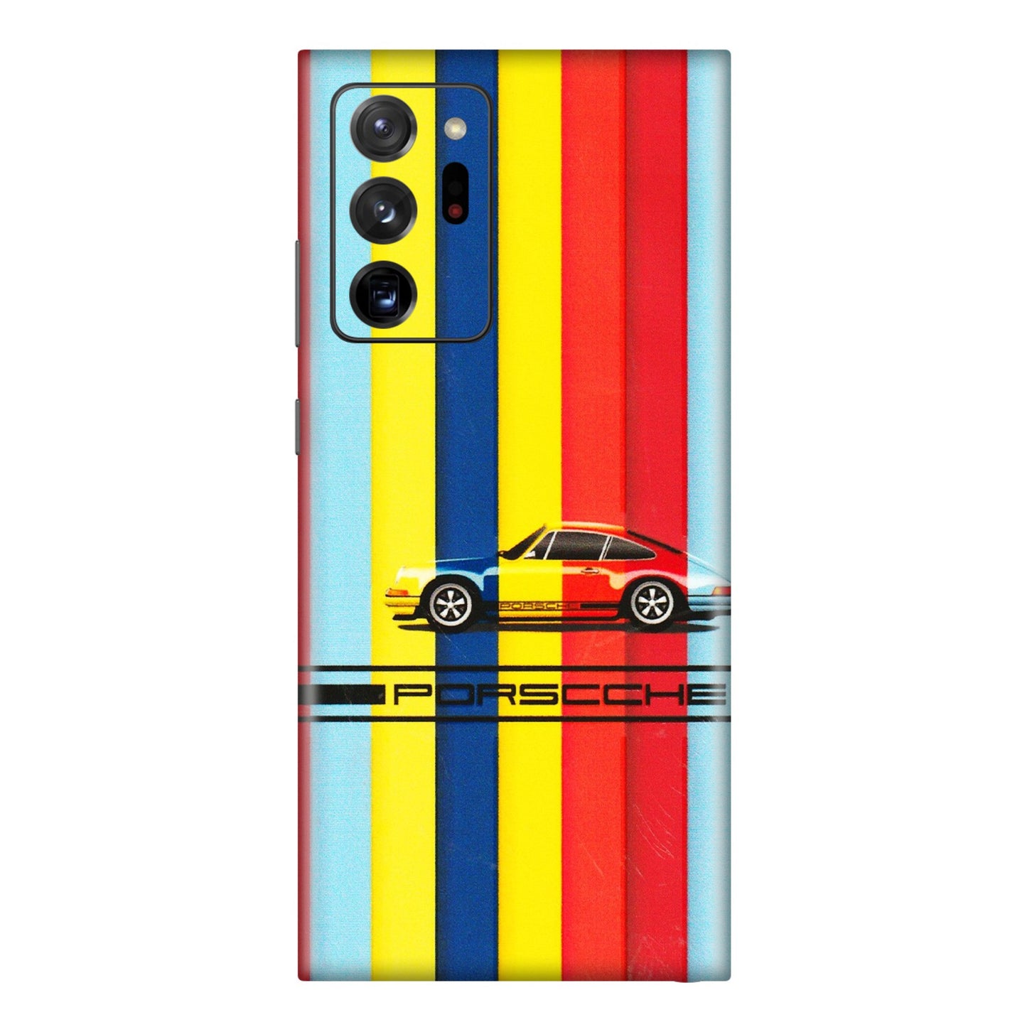 Samsung M/F/Note/Flip and C Phone Skins (All Models) - Multicolour Porche - 3D Embossed Finish (L-39) Samsung Galaxy Note 20 Ultra