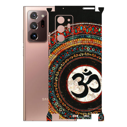 Samsung M/F/Note/Flip and C Phone Skins (All Models) - Aum Chant Abstract - 3D Embossed Finish (L-42) Samsung Galaxy Note 20 Ultra
