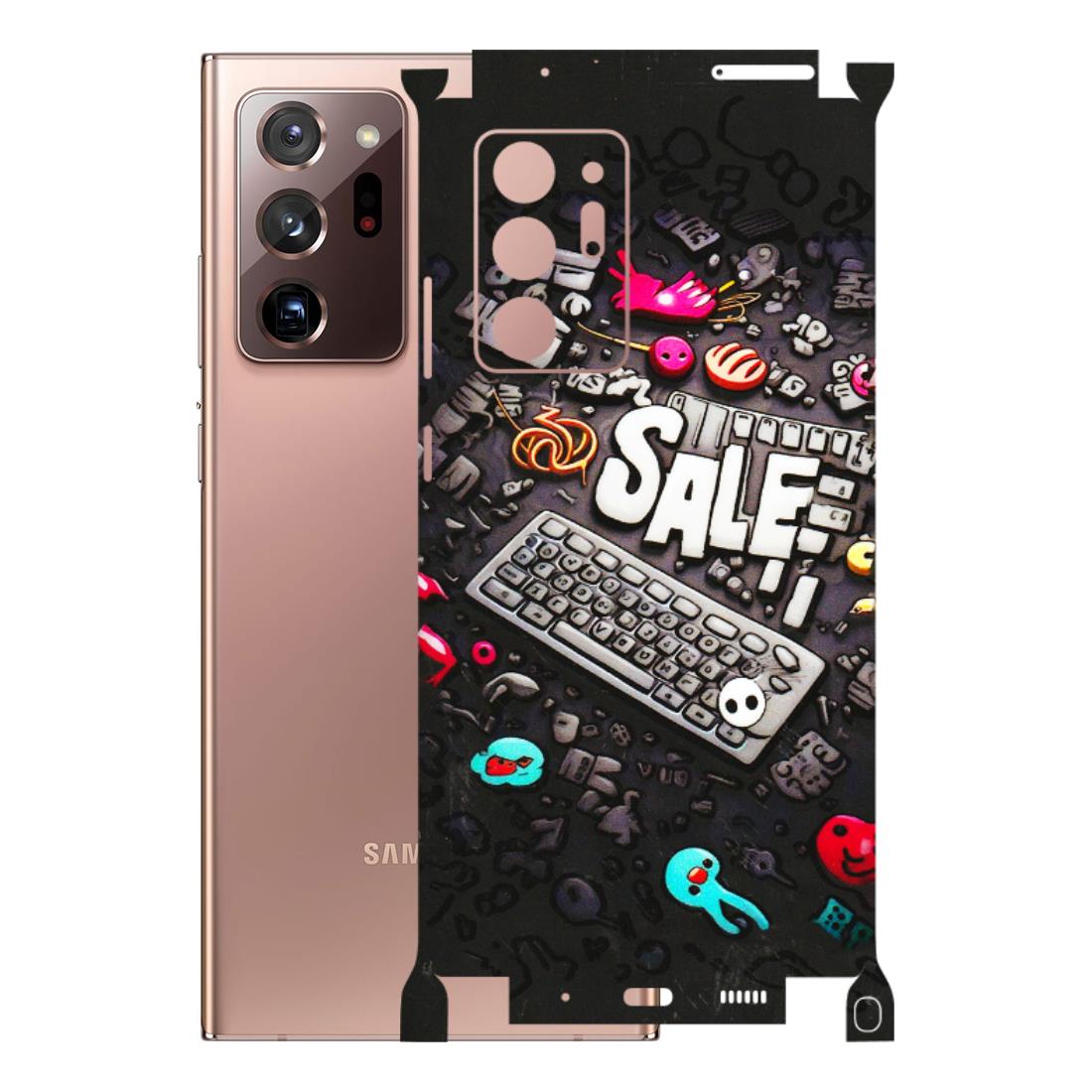 Samsung M/F/Note/Flip and C Phone Skins (All Models) - Gadgets Sale - 3D Embossed Finish (L-50) Samsung Galaxy Note 20 Ultra