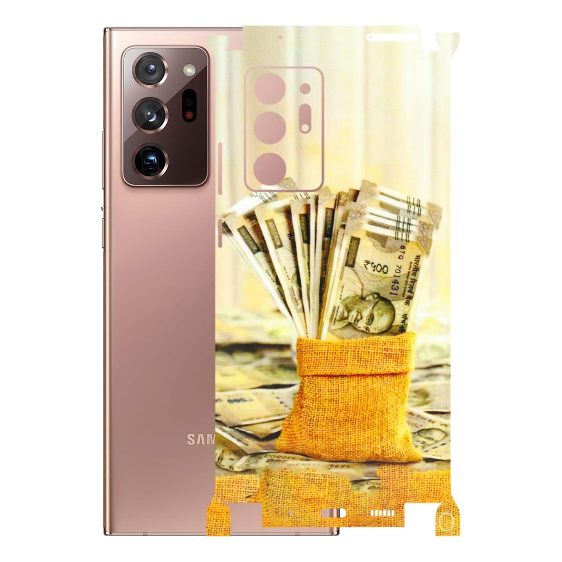 Samsung M/F/Note/Flip and C Phone Skins (All Models) - Show Me The Money - 3D Embossed Finish (L-52) Samsung Galaxy Note 20 Ultra
