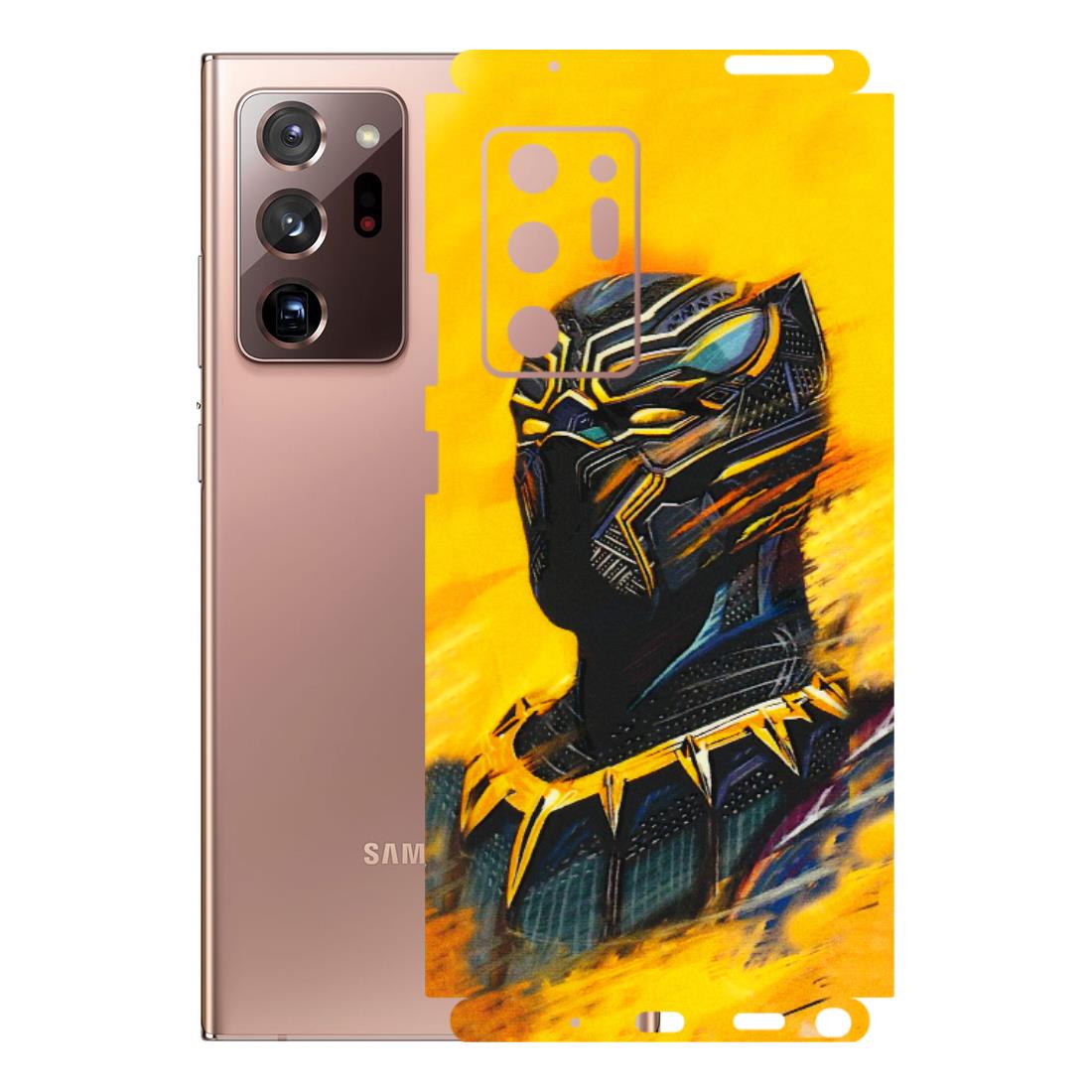 Samsung M/F/Note/Flip and C Phone Skins (All Models) - Yellow Panther - 3D Embossed Finish (L-54) Samsung Galaxy Note 20 Ultra