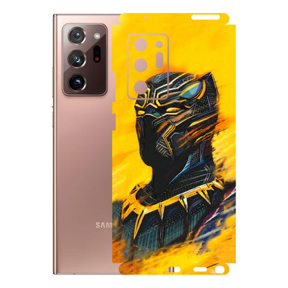 Samsung M/F/Note/Flip and C Phone Skins (All Models) - Yellow Panther - 3D Embossed Finish (L-54) Samsung Galaxy Note 20 Ultra