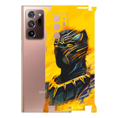 Samsung M/F/Note/Flip and C Phone Skins (All Models) - Yellow Panther - 3D Embossed Finish (L-54) Samsung Galaxy Note 20 Ultra