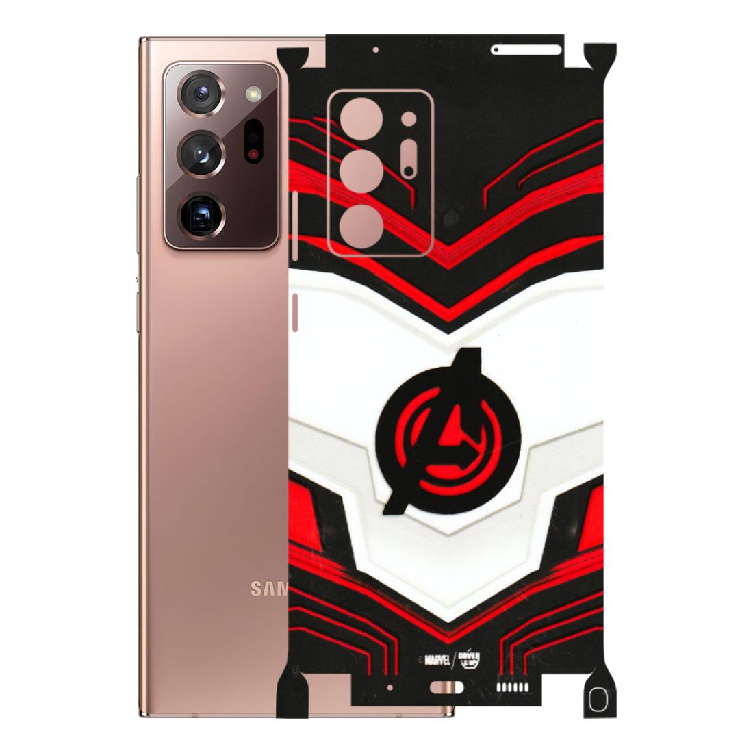 Samsung M/F/Note/Flip and C Phone Skins (All Models) - Avengers Logo - 3D Embossed Finish (L-55) Samsung Galaxy Note 20 Ultra