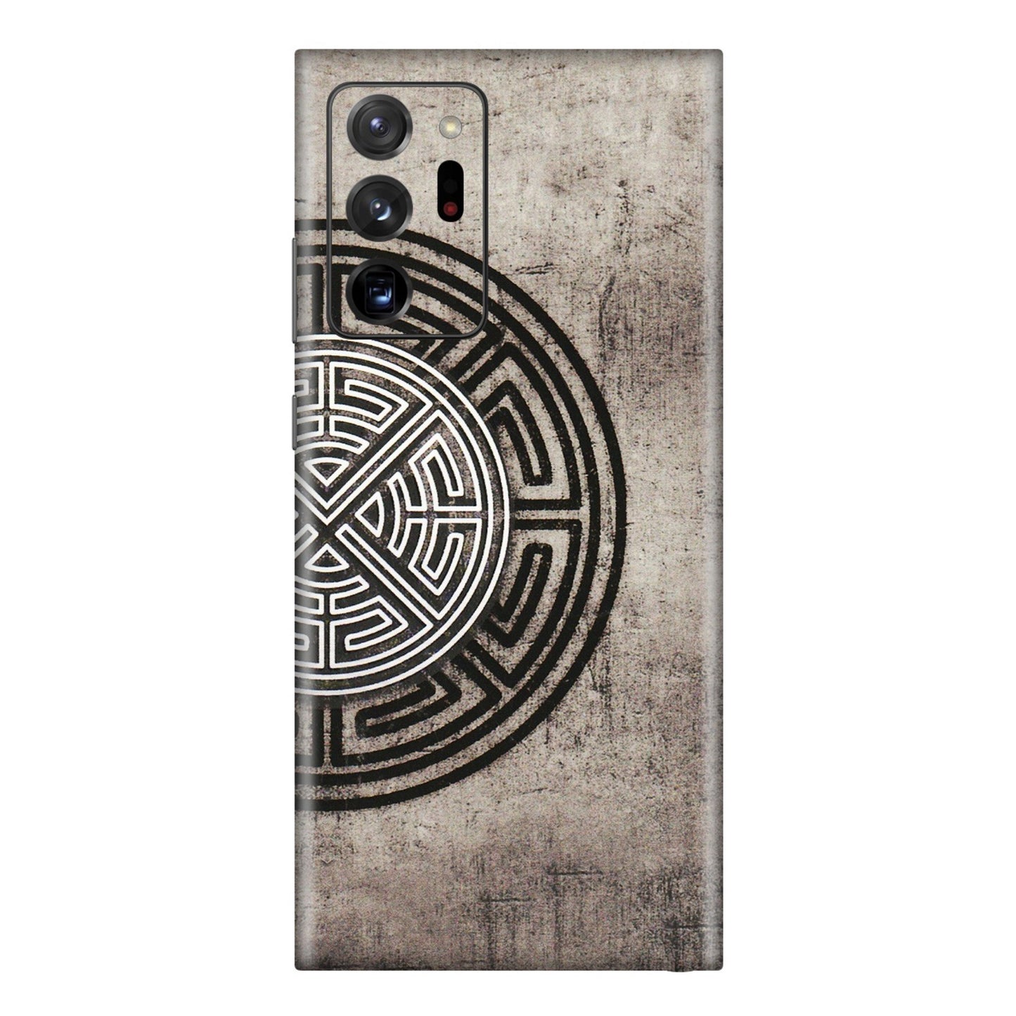 Samsung M/F/Note/Flip and C Phone Skins (All Models) - Mysterious Circular Design - 3D Embossed Finish (L-63) Samsung Galaxy Note 20 Ultra