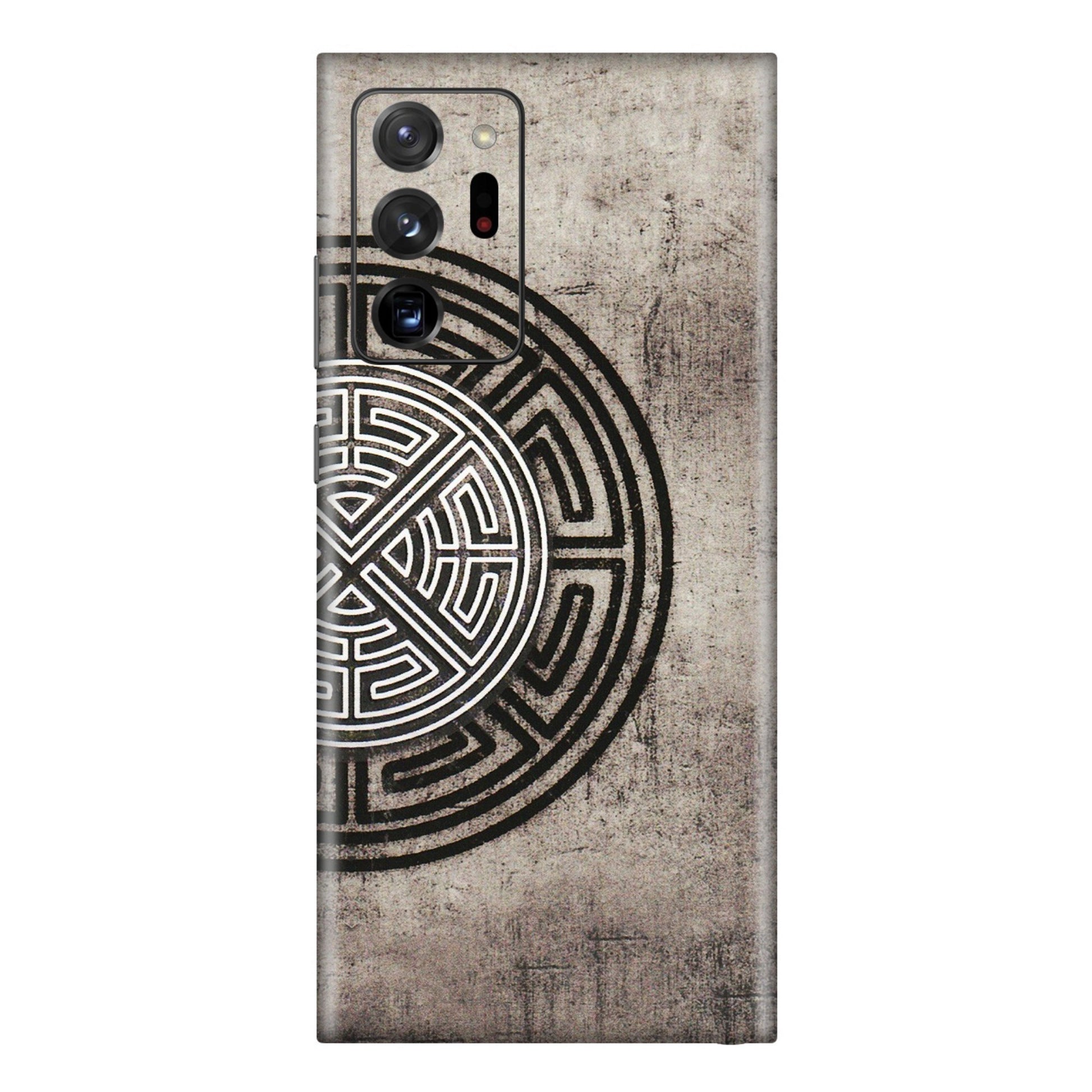Samsung M/F/Note/Flip and C Phone Skins (All Models) - Mysterious Circular Design - 3D Embossed Finish (L-63) Samsung Galaxy Note 20 Ultra