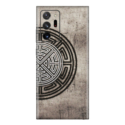Samsung M/F/Note/Flip and C Phone Skins (All Models) - Mysterious Circular Design - 3D Embossed Finish (L-63) Samsung Galaxy Note 20 Ultra