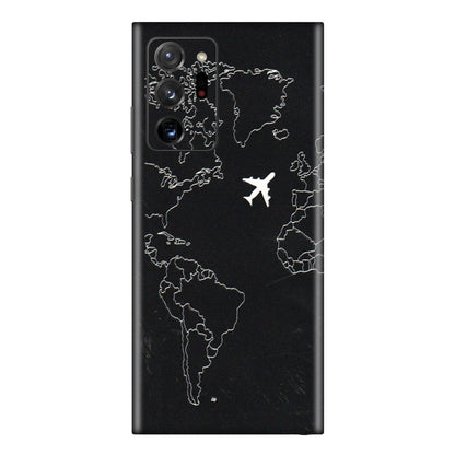 Samsung M/F/Note/Flip and C Phone Skins (All Models) - Never Ending Travel - 3D Embossed Finish (L-79) Samsung Galaxy Note 20 Ultra