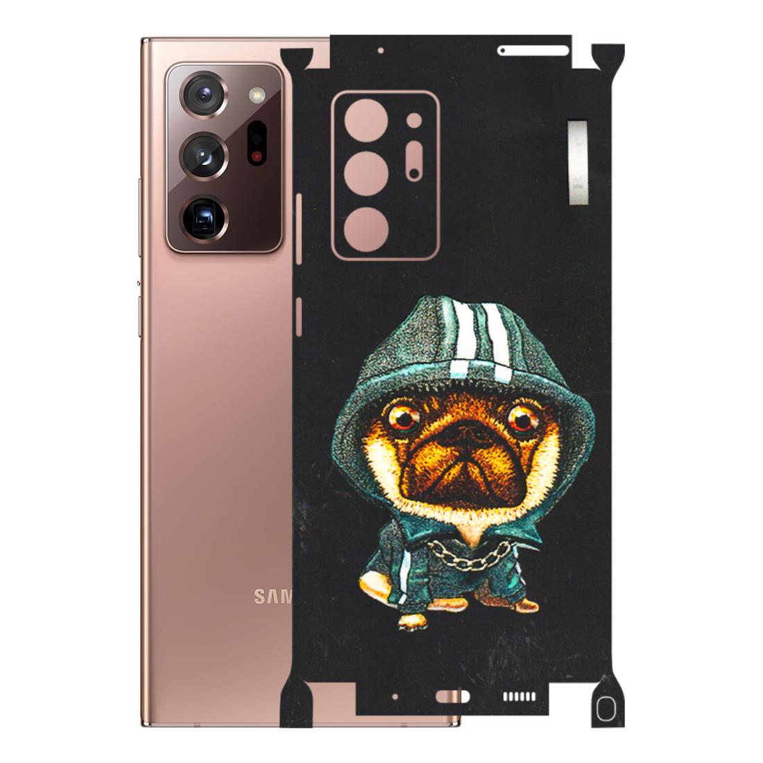 Samsung M/F/Note/Flip and C Phone Skins (All Models) - Puppy N Hoodie - 3D Embossed Finish (L-90) Samsung Galaxy Note 20 Ultra