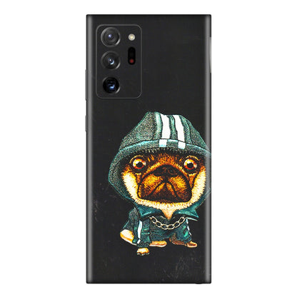 Samsung M/F/Note/Flip and C Phone Skins (All Models) - Puppy N Hoodie - 3D Embossed Finish (L-90) Samsung Galaxy Note 20 Ultra