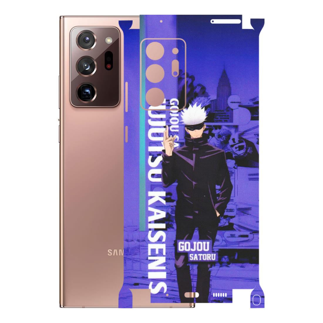 Samsung M/F/Note/Flip and C Phone Skins (All Models) - Jujutsu Kaisen Gojo - Matte Finish (M-05) Samsung Galaxy Note 20 Ultra