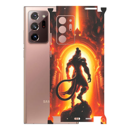 Samsung M/F/Note/Flip and C Phone Skins (All Models) - HanumanJi - Matte Finish (M-06) Samsung Galaxy Note 20 Ultra