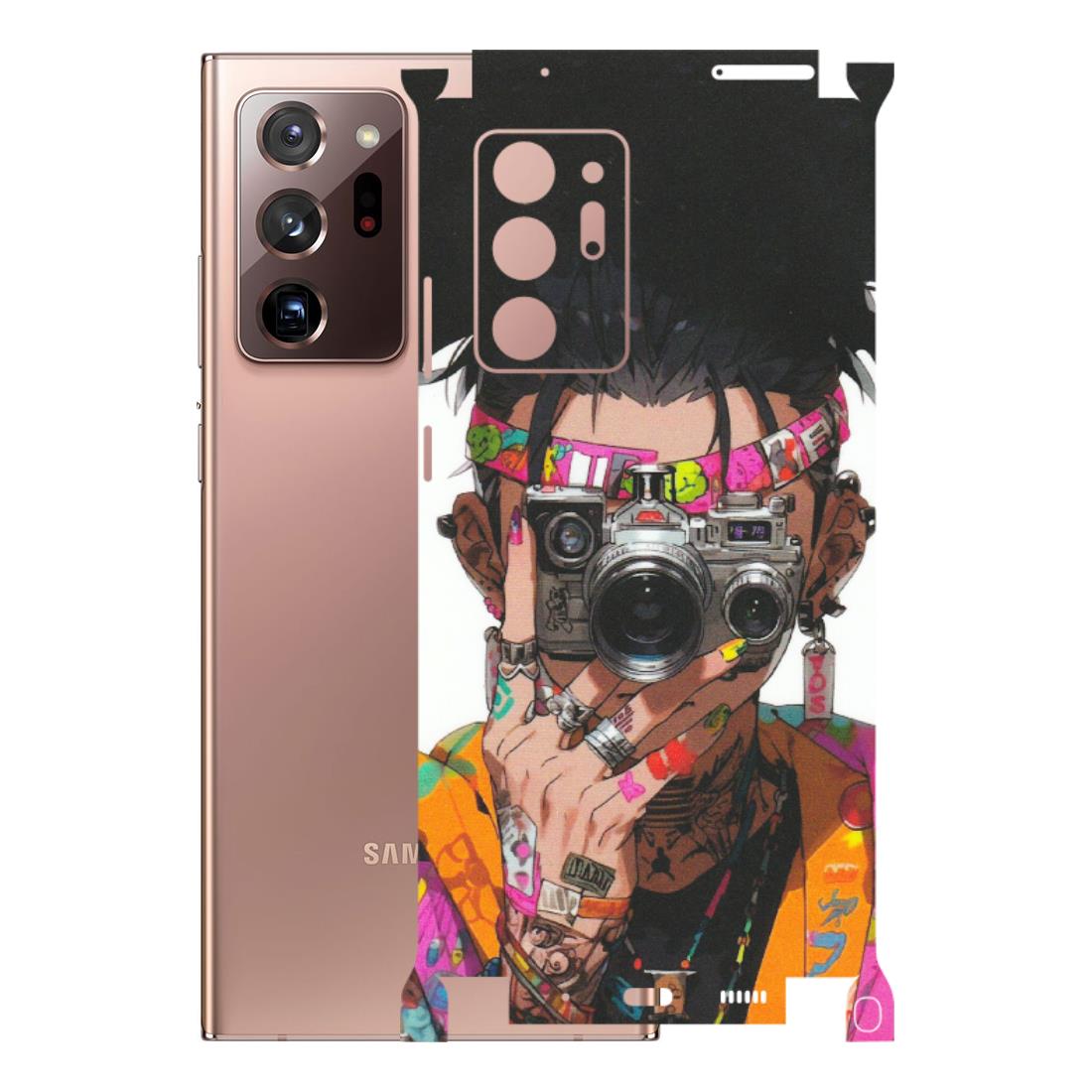Samsung M/F/Note/Flip and C Phone Skins (All Models) - Camera Lover Girl - Matte Finish (M-09) Samsung Galaxy Note 20 Ultra