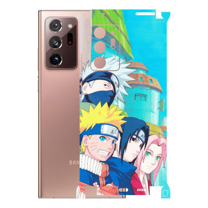 Samsung M/F/Note/Flip and C Phone Skins (All Models) - Team Minato And Kakashi - Matte Finish (M-101) Samsung Galaxy Note 20 Ultra