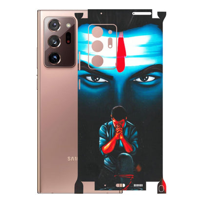 Samsung M/F/Note/Flip and C Phone Skins (All Models) - Mahakal Bhakt - Matte Finish (M-112) Samsung Galaxy Note 20 Ultra