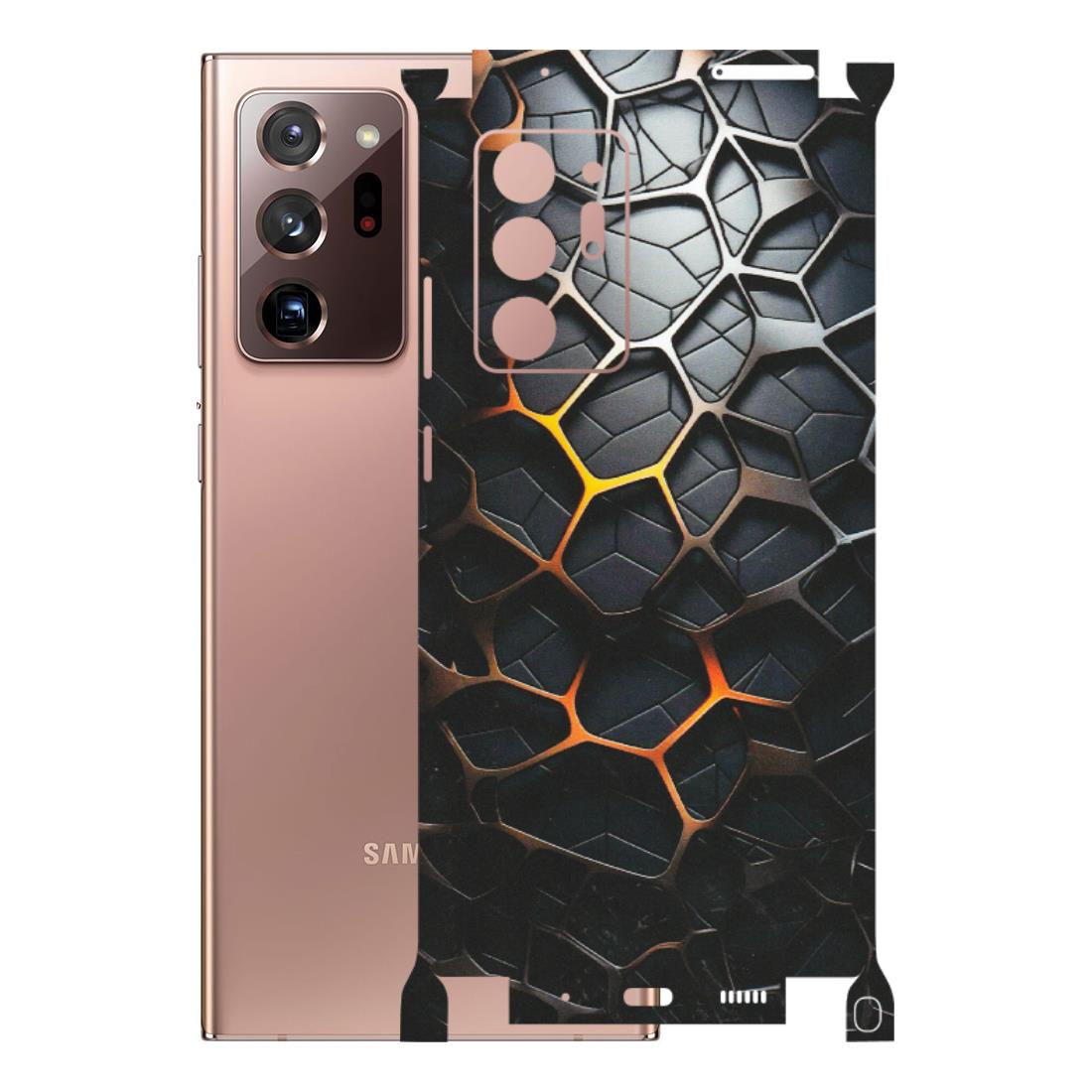 Samsung M/F/Note/Flip and C Phone Skins (All Models) - New Abstract Graphite Tiles - Matte Finish (M-130) Samsung Galaxy Note 20 Ultra