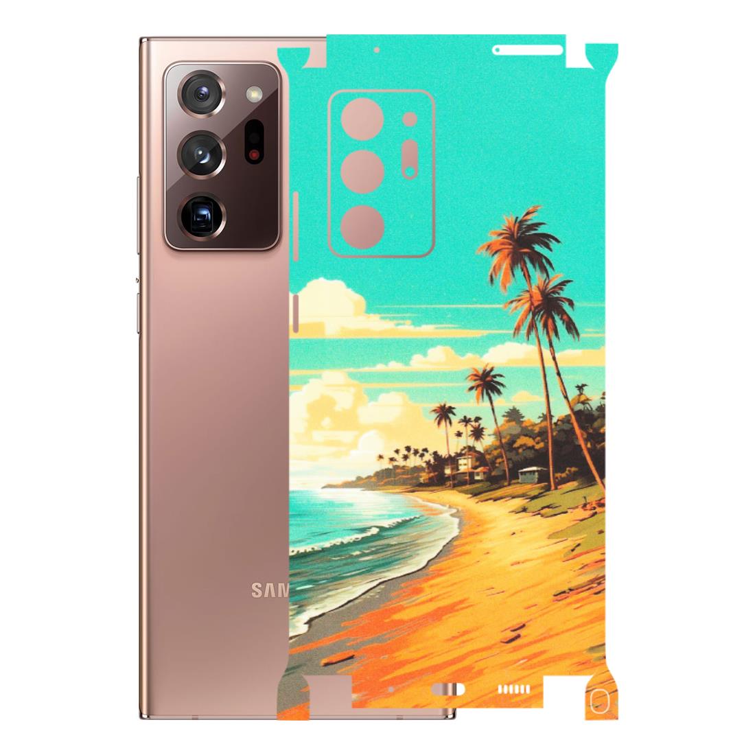 Samsung M/F/Note/Flip and C Phone Skins (All Models) - Miami Beach - Matte Finish (M-136) Samsung Galaxy Note 20 Ultra