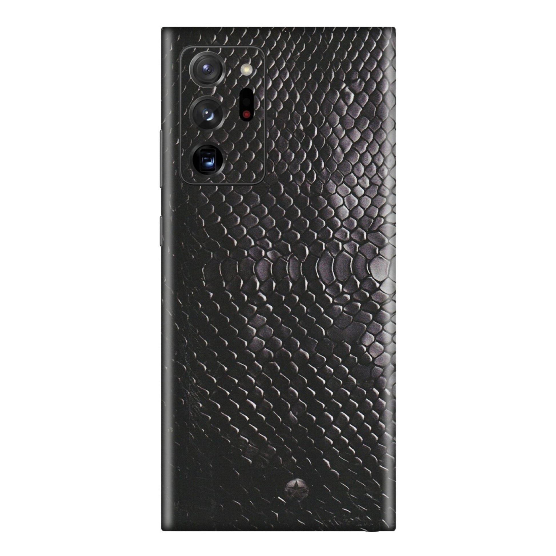 Samsung M/F/Note/Flip and C Phone Skins (All Models) - Black Snack Leather - Matte Finish (M-147) Samsung Galaxy Note 20 Ultra