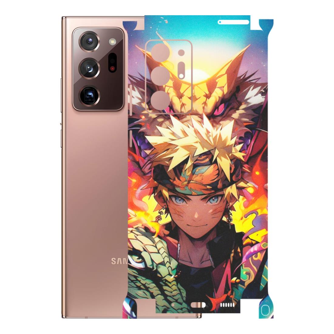 Samsung M/F/Note/Flip and C Phone Skins (All Models) - Angry Naruto Anime - Matte Finish (M-148) Samsung Galaxy Note 20 Ultra
