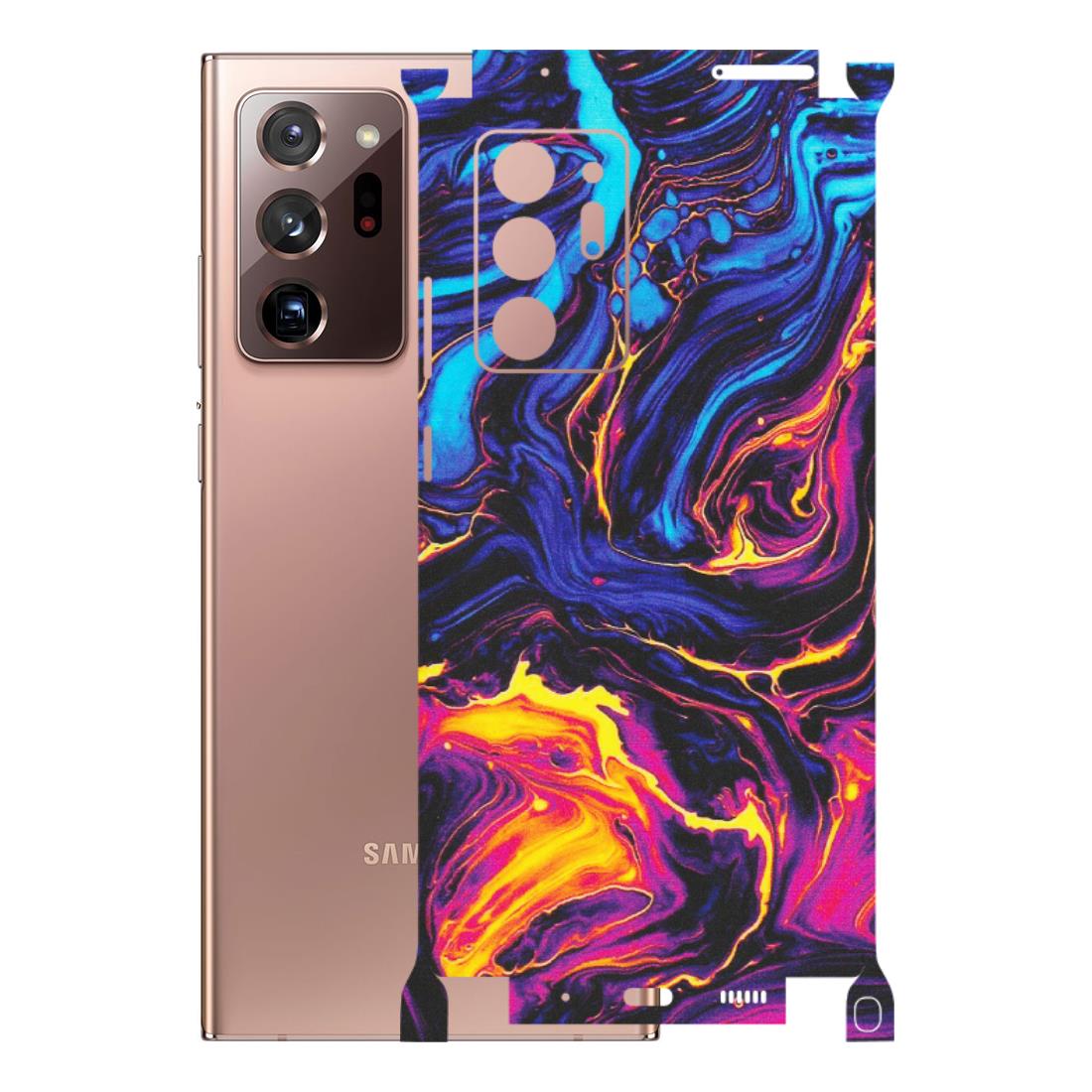 Samsung M/F/Note/Flip and C Phone Skins (All Models) - Abstract Paint Classy - Matte Finish (M-15) Samsung Galaxy Note 20 Ultra