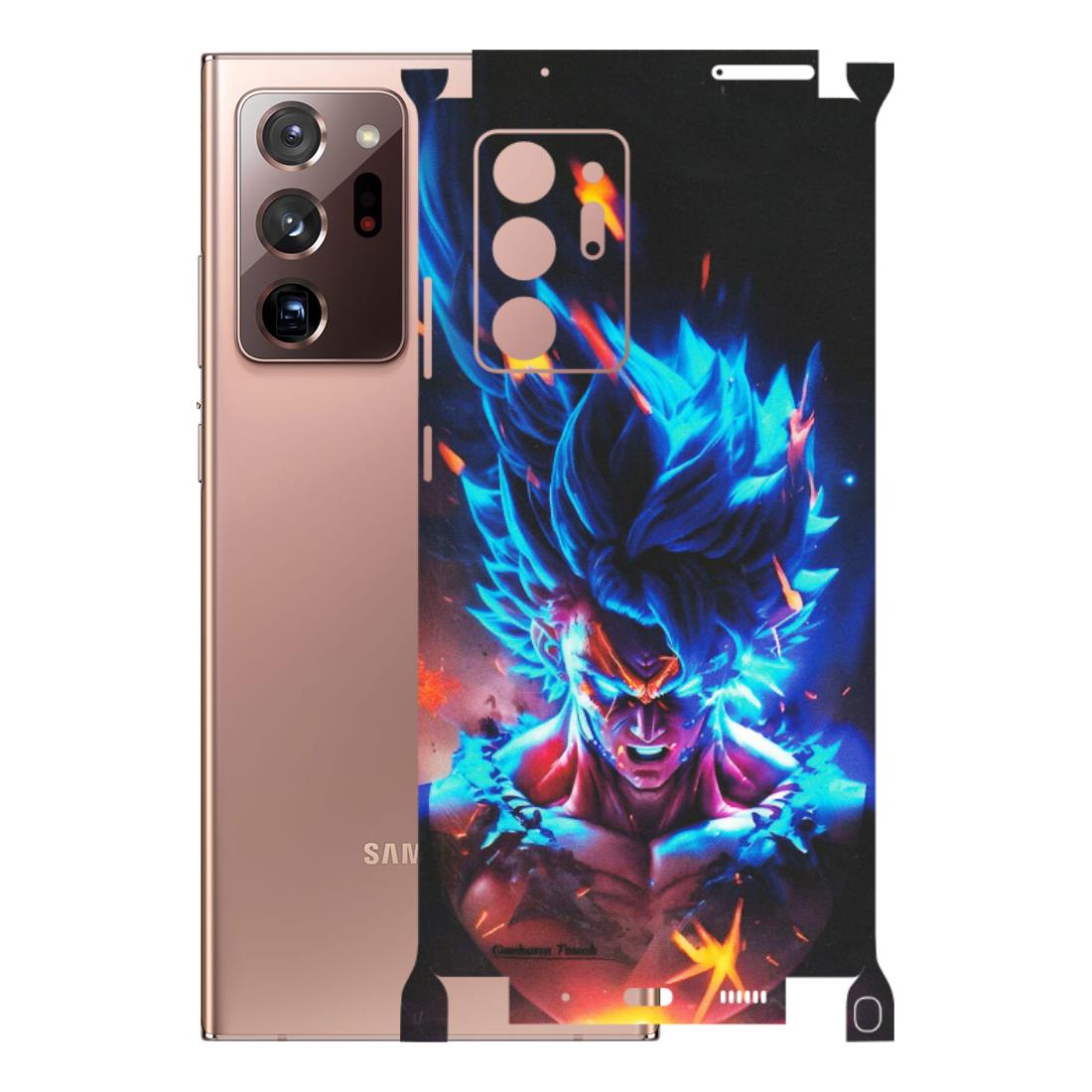 Samsung M/F/Note/Flip and C Phone Skins (All Models) - Angry Goku Dragon Ball Anime - Matte Finish (M-150) Samsung Galaxy Note 20 Ultra