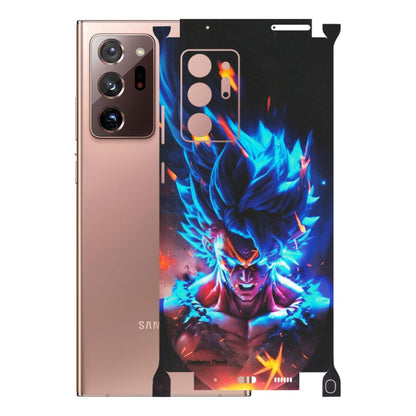 Samsung M/F/Note/Flip and C Phone Skins (All Models) - Angry Goku Dragon Ball Anime - Matte Finish (M-150) Samsung Galaxy Note 20 Ultra