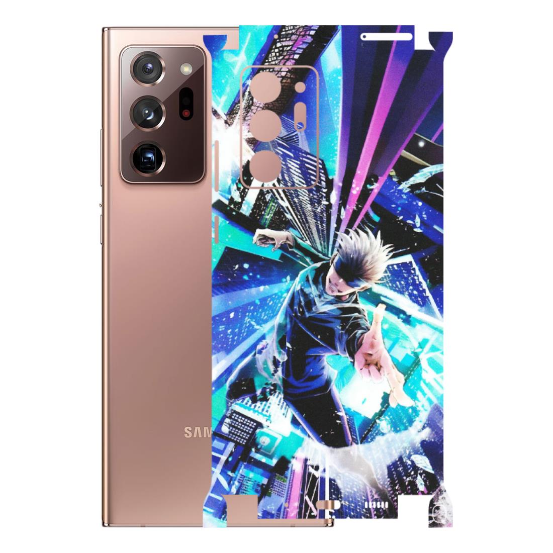 Samsung M/F/Note/Flip and C Phone Skins (All Models) - Manga Action Jujustu Kaisen Anime - Matte Finish (M-155) Samsung Galaxy Note 20 Ultra