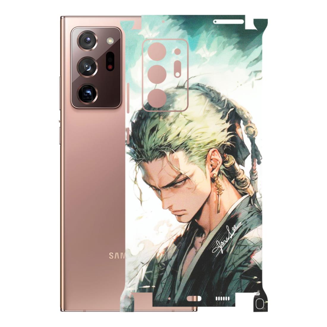 Samsung M/F/Note/Flip and C Phone Skins (All Models) - Pirate Hunter One Piece Anime - Matte Finish (M-157) Samsung Galaxy Note 20 Ultra