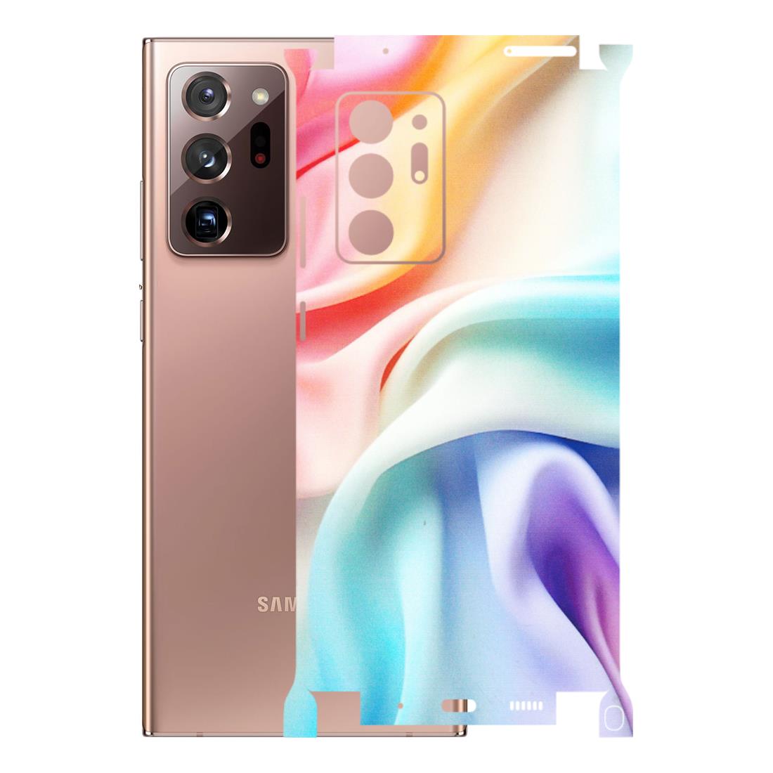 Samsung M/F/Note/Flip and C Phone Skins (All Models) - Colourful Silk Cloth - Matte Finish (M-165) Samsung Galaxy Note 20 Ultra