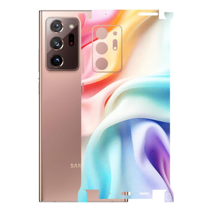 Samsung M/F/Note/Flip and C Phone Skins (All Models) - Colourful Silk Cloth - Matte Finish (M-165) Samsung Galaxy Note 20 Ultra
