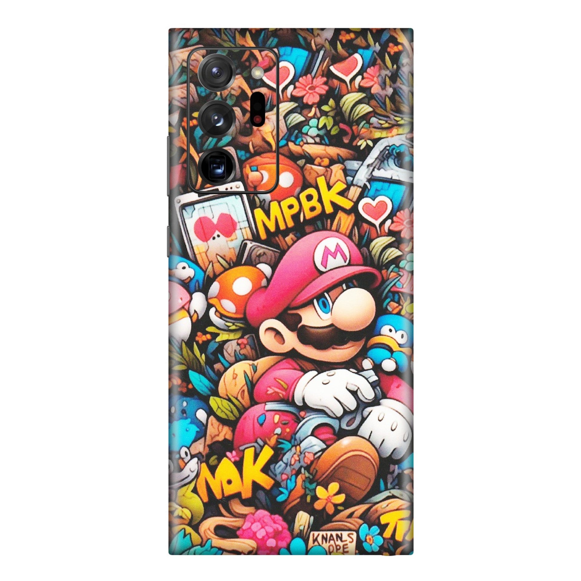 Samsung M/F/Note/Flip and C Phone Skins (All Models) - Super Mario Bros Artistic - Matte Finish (M-173) Samsung Galaxy Note 20 Ultra