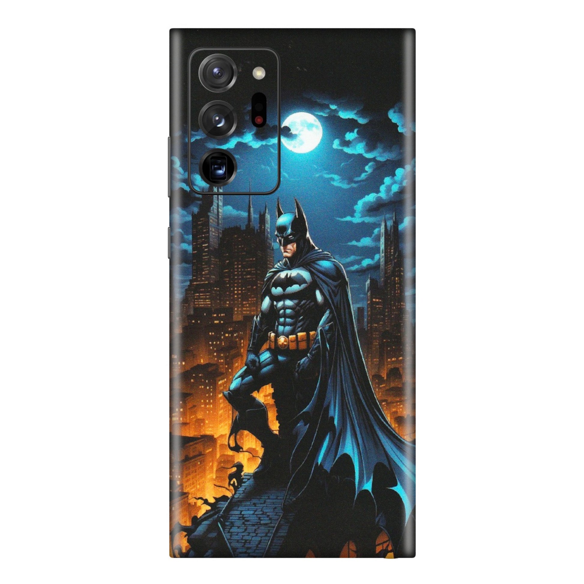 Samsung M/F/Note/Flip and C Phone Skins (All Models) - Batman Arkham City - Matte Finish (M-01) Samsung Galaxy Note 20 Ultra