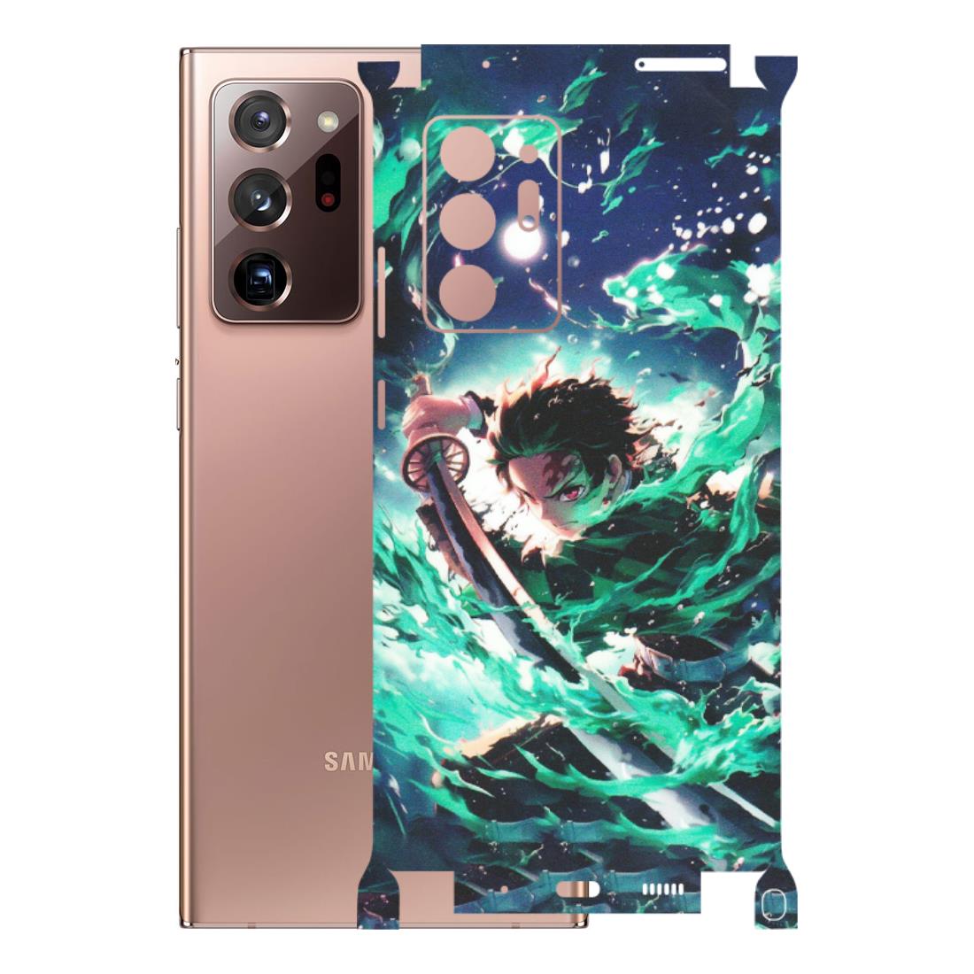 Samsung M/F/Note/Flip and C Phone Skins (All Models) - Sword Fighter Anime - Matte Finish (M-29) Samsung Galaxy Note 20 Ultra