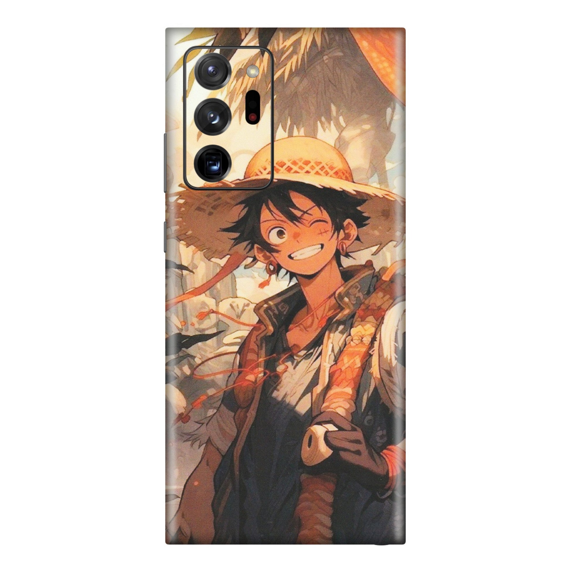 Samsung M/F/Note/Flip and C Phone Skins (All Models) - Anime Character Smile - Matte Finish (M-33) Samsung Galaxy Note 20 Ultra