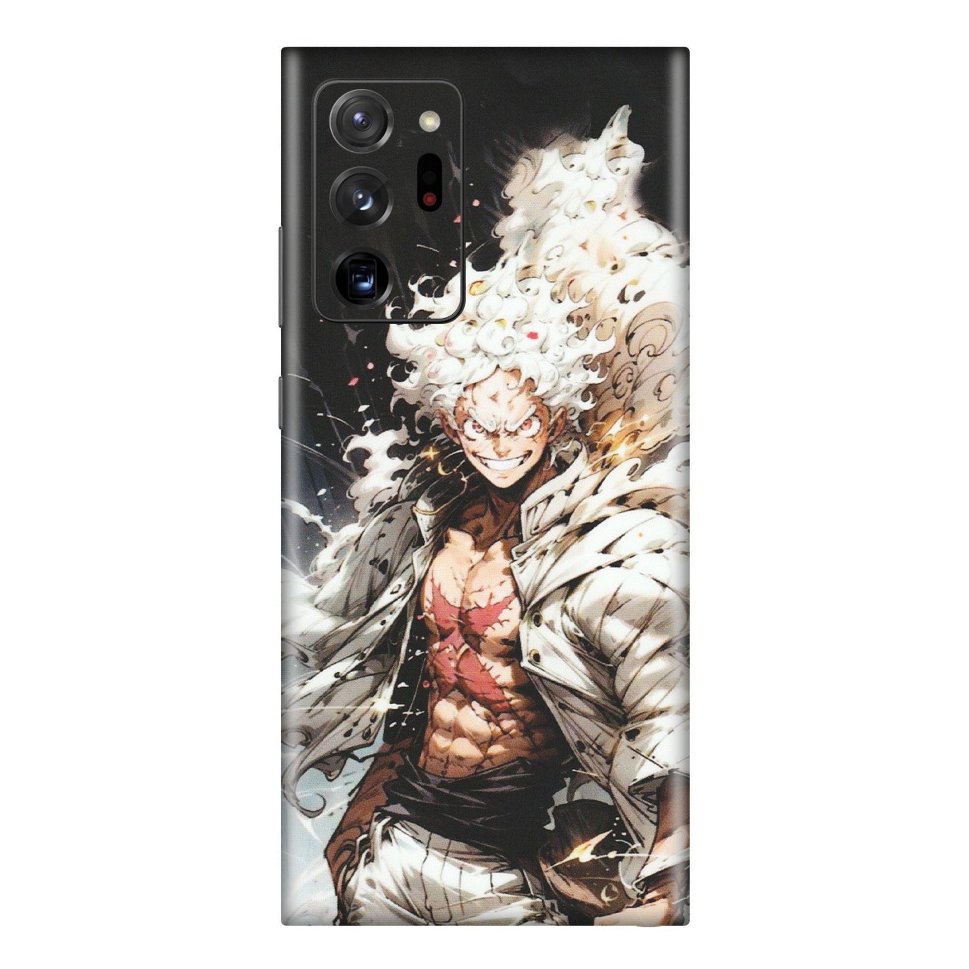 Samsung M/F/Note/Flip and C Phone Skins (All Models) - Anime Angry Classy Character - Matte Finish (M-34) Samsung Galaxy Note 20 Ultra