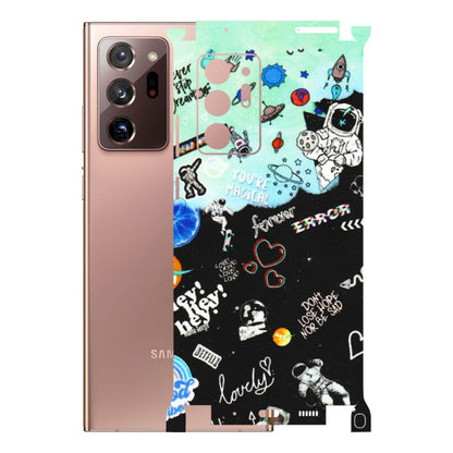 Samsung M/F/Note/Flip and C Phone Skins (All Models) - Living In A Space Dream - Matte Finish (M-46) Samsung Galaxy Note 20 Ultra