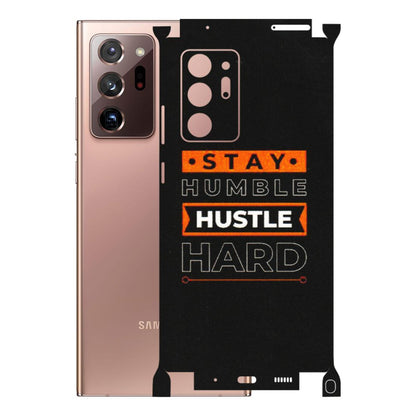 Samsung M/F/Note/Flip and C Phone Skins (All Models) - Stay Humble Stay Hard - Matte Finish (M-48) Samsung Galaxy Note 20 Ultra