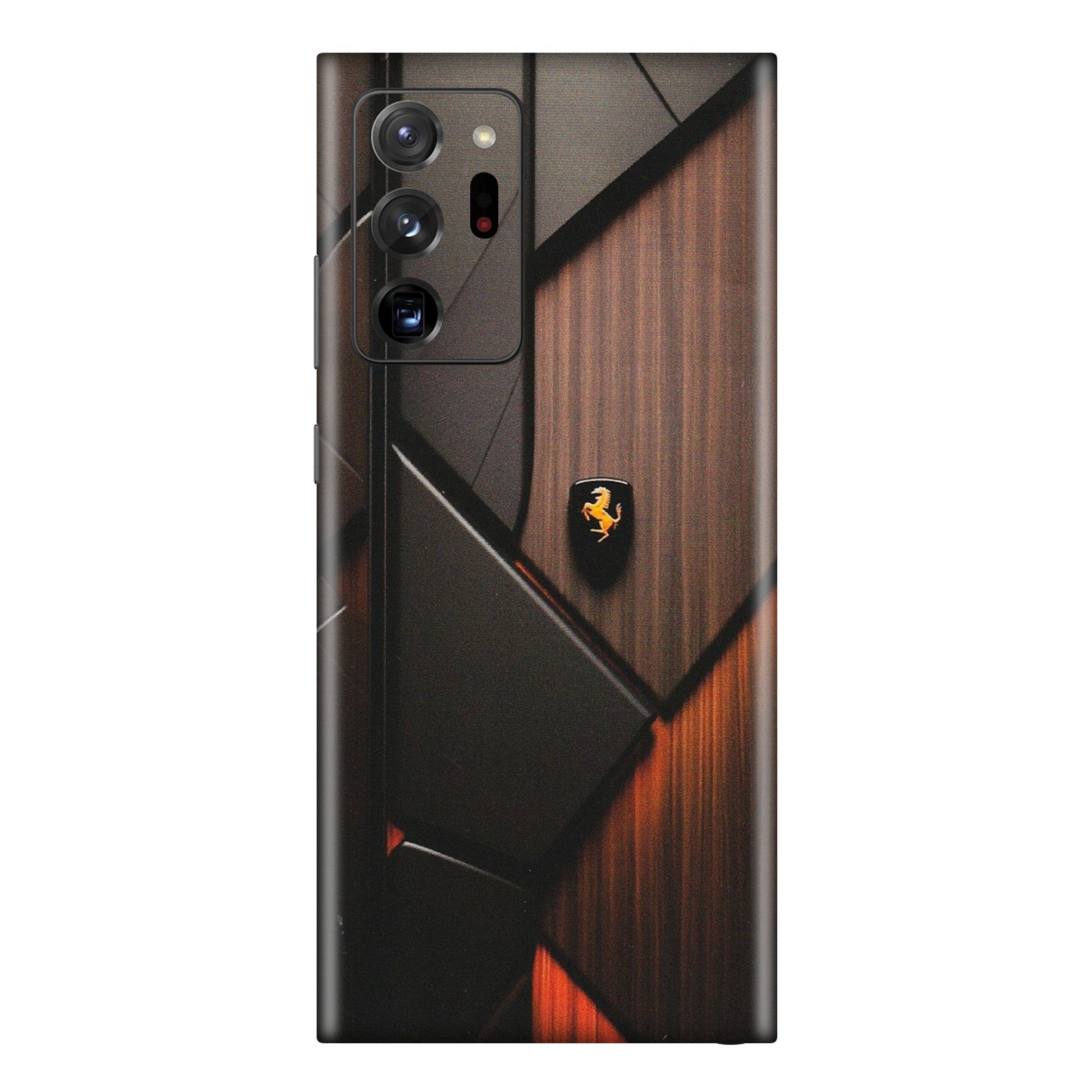Samsung M/F/Note/Flip and C Phone Skins (All Models) - Lambo Beauty Wood Pattern Sober - Matte Finish (M-51) Samsung Galaxy Note 20 Ultra