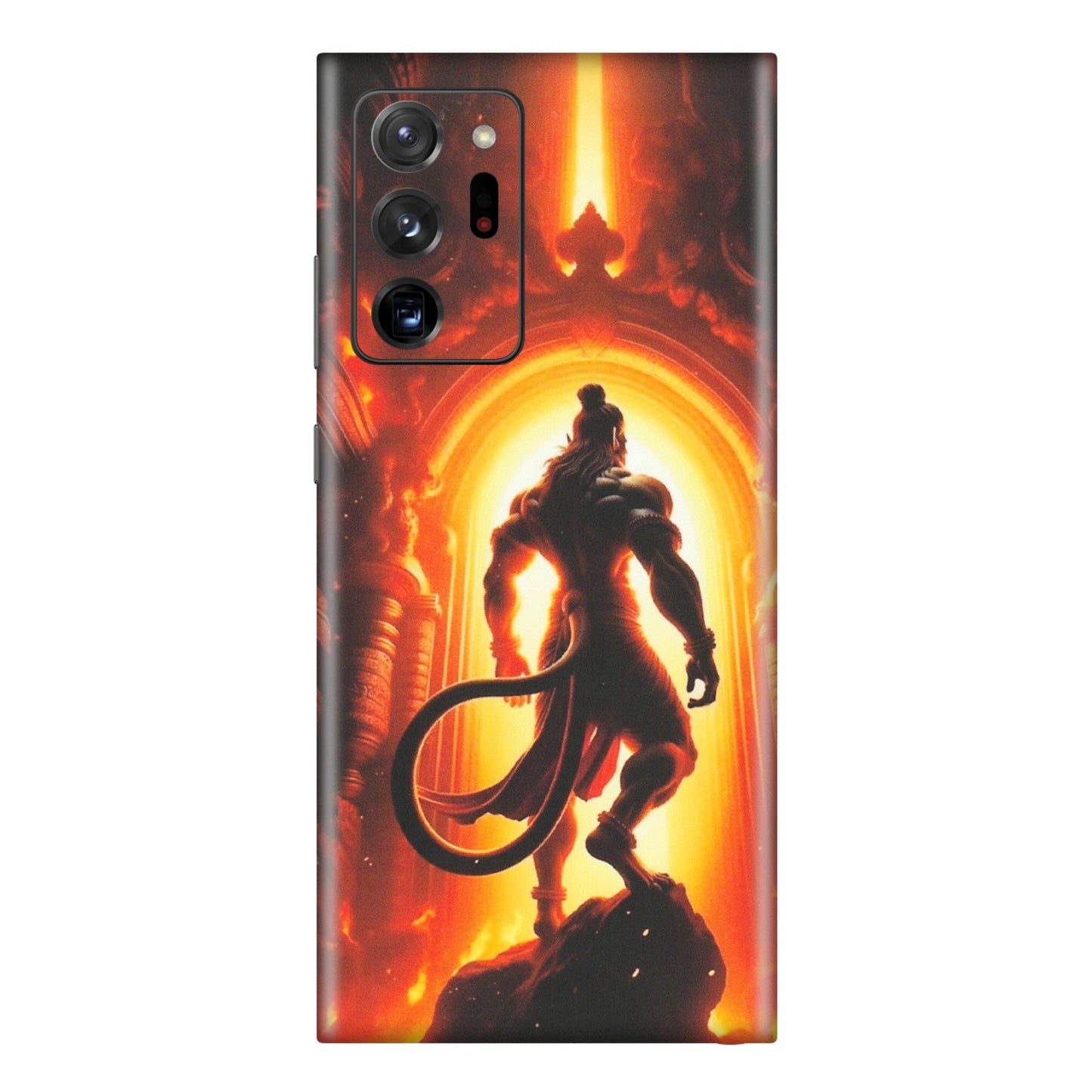 Samsung M/F/Note/Flip and C Phone Skins (All Models) - HanumanJi - Matte Finish (M-06) Samsung Galaxy Note 20 Ultra
